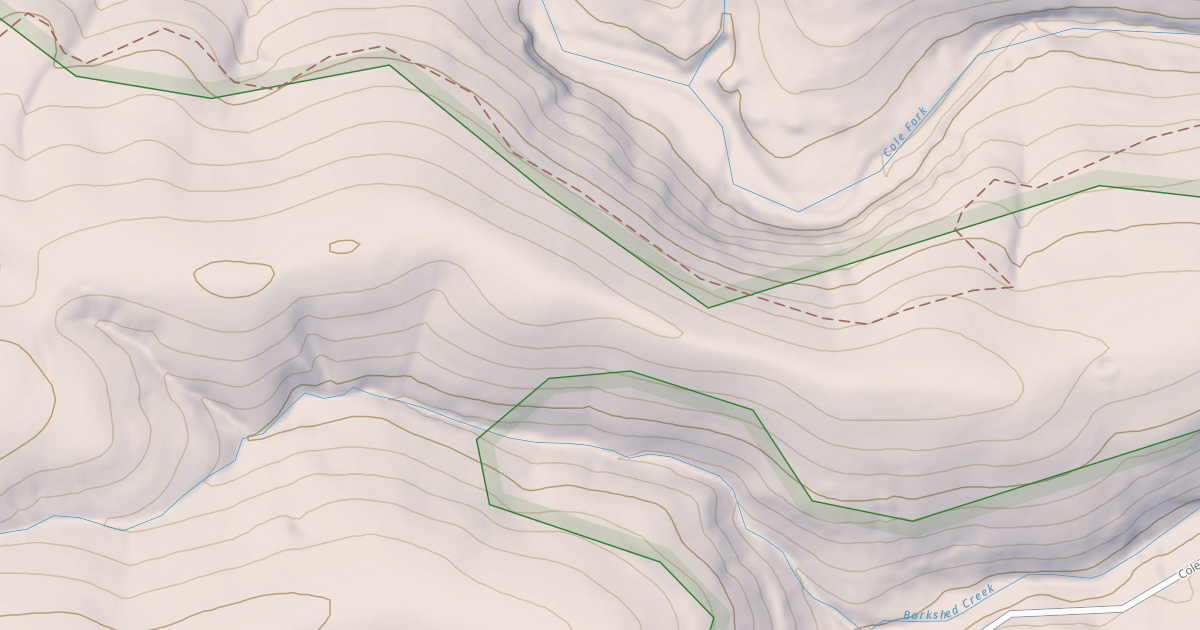 Map preview of USFS National Forest System Roads {2F0892F4-0BE5-4C51-94BF-89EF813493A4}