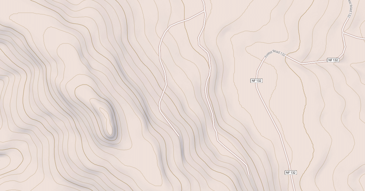 Map preview of USFS National Forest System Roads {24A96AD7-4D24-4CD2-83AE-5B59128F5E6C}
