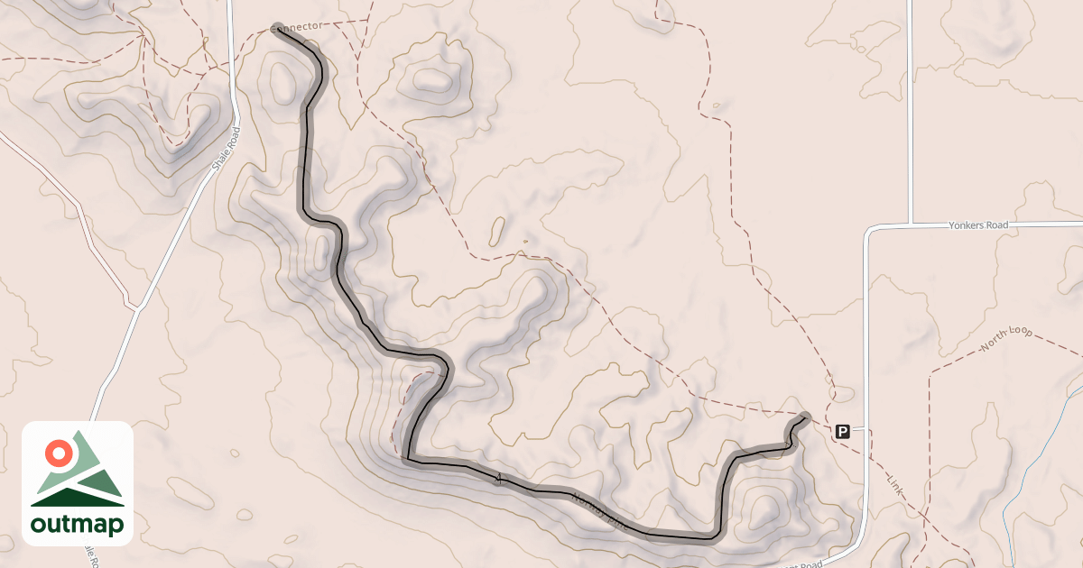 Map of Norway pine