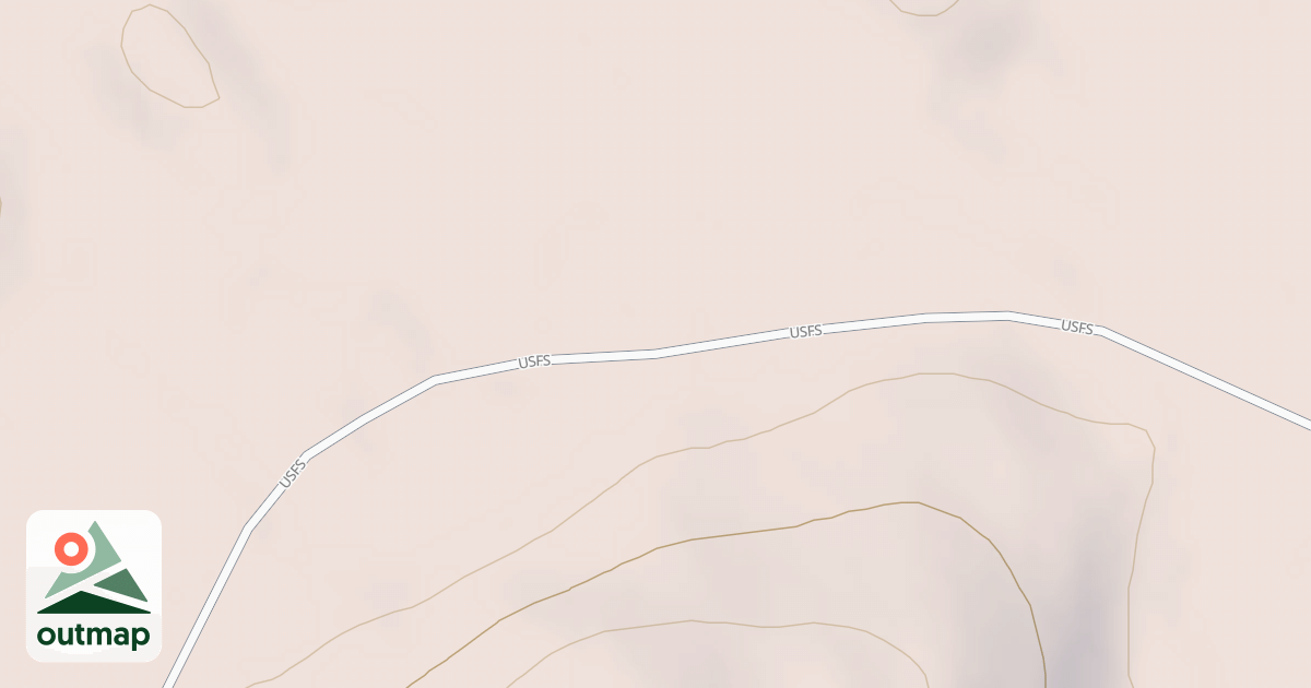 Map of Lower Cone Road