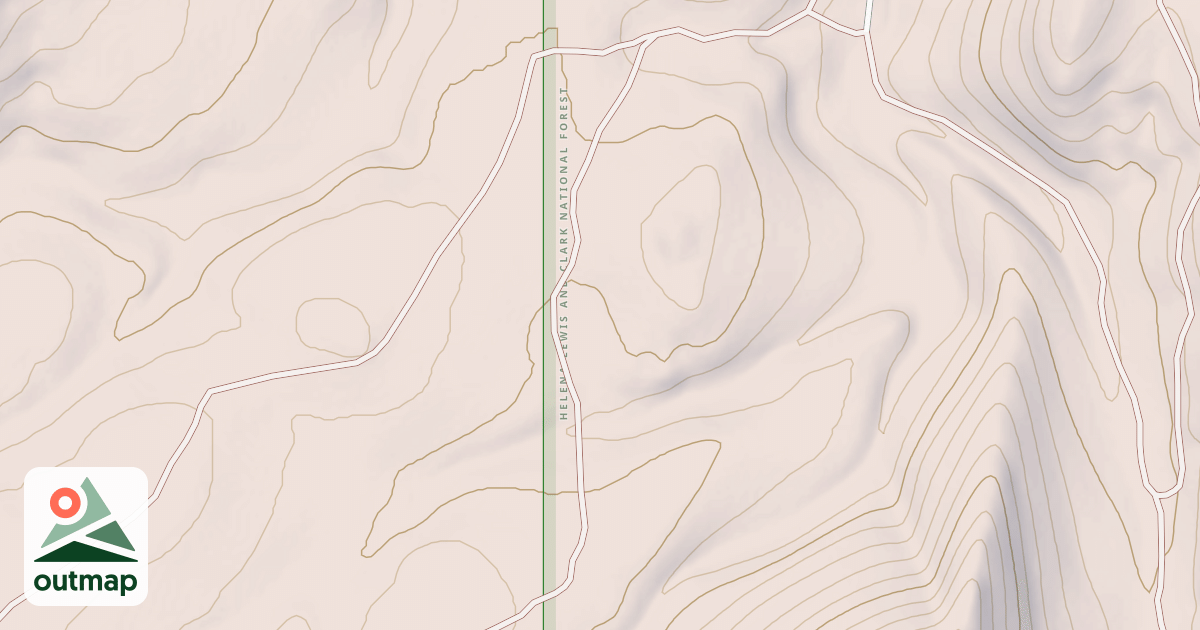 Map of KNOB ROAD