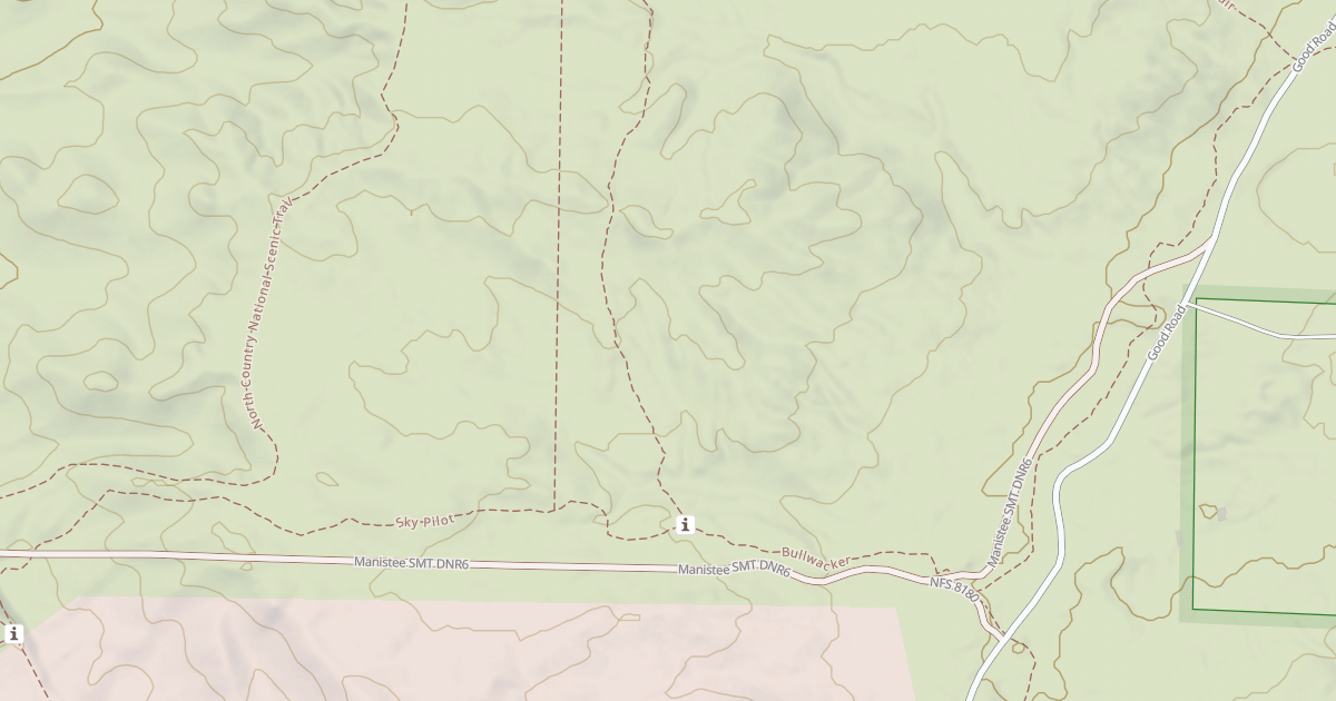 Map preview of Manistee Smt Dnr6