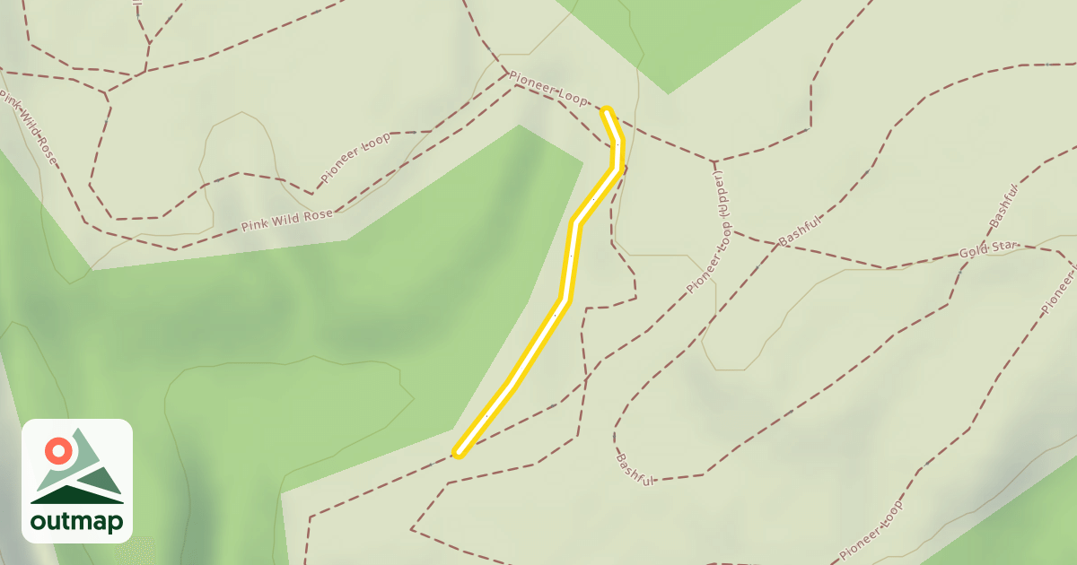 Map of Pioneer Loop (Lower)