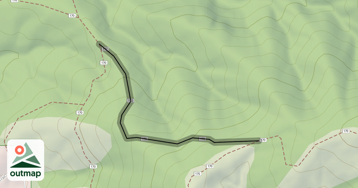 Map of Hard Atalaya Trail (172)