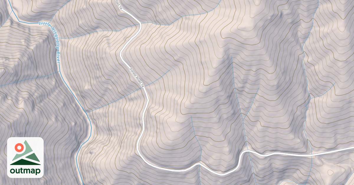 Map of NISQUALLY LOOP