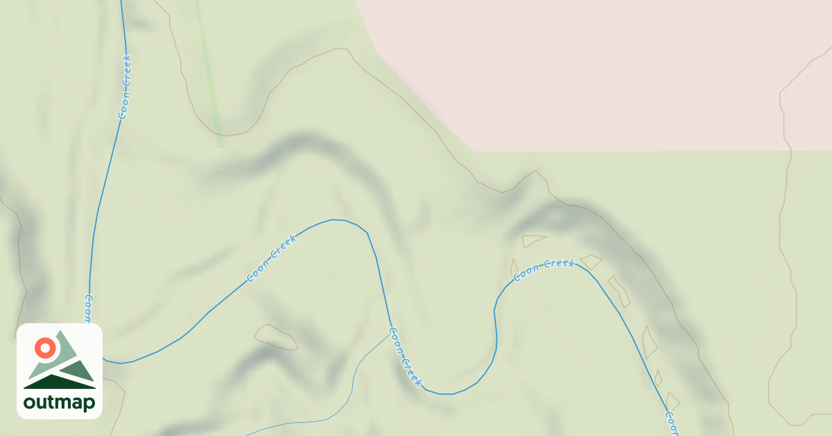 Map of Shady Oaks Native Prairie Adventure Trails