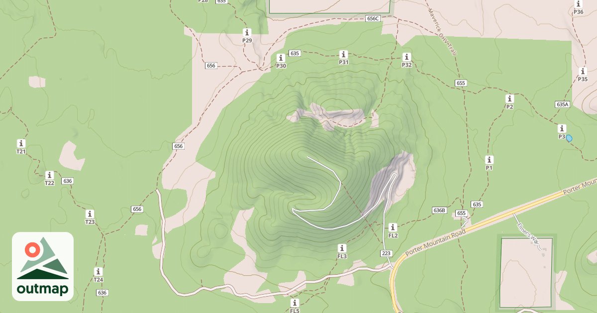 Map of USFS National Forest System Roads {7CDAD9C6-8305-42FD-936C-3B6C53A19585}