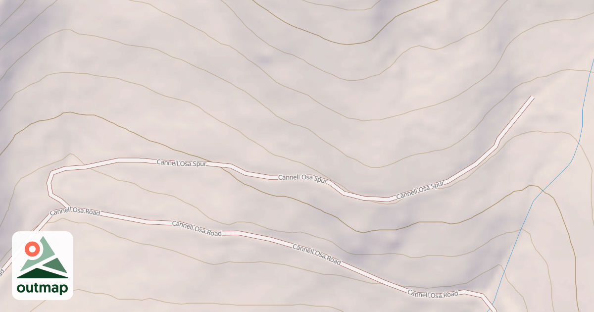 Map of CANNELL OSA