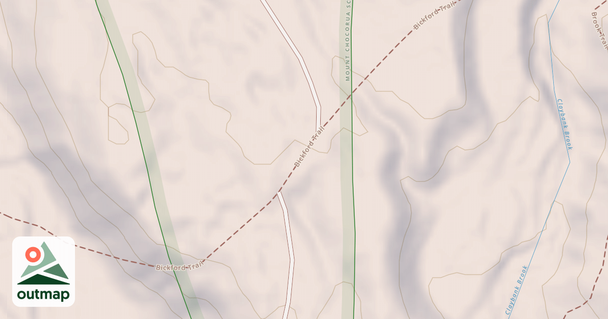 Map of Bickford Trail