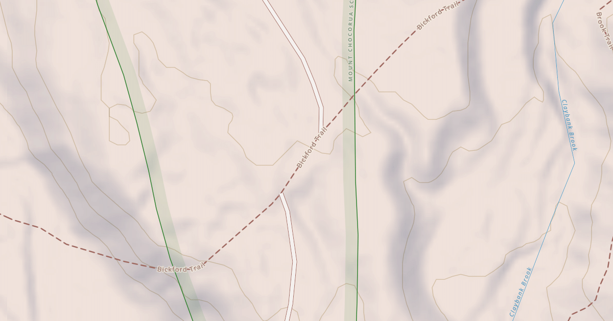 Map preview of Bickford Trail