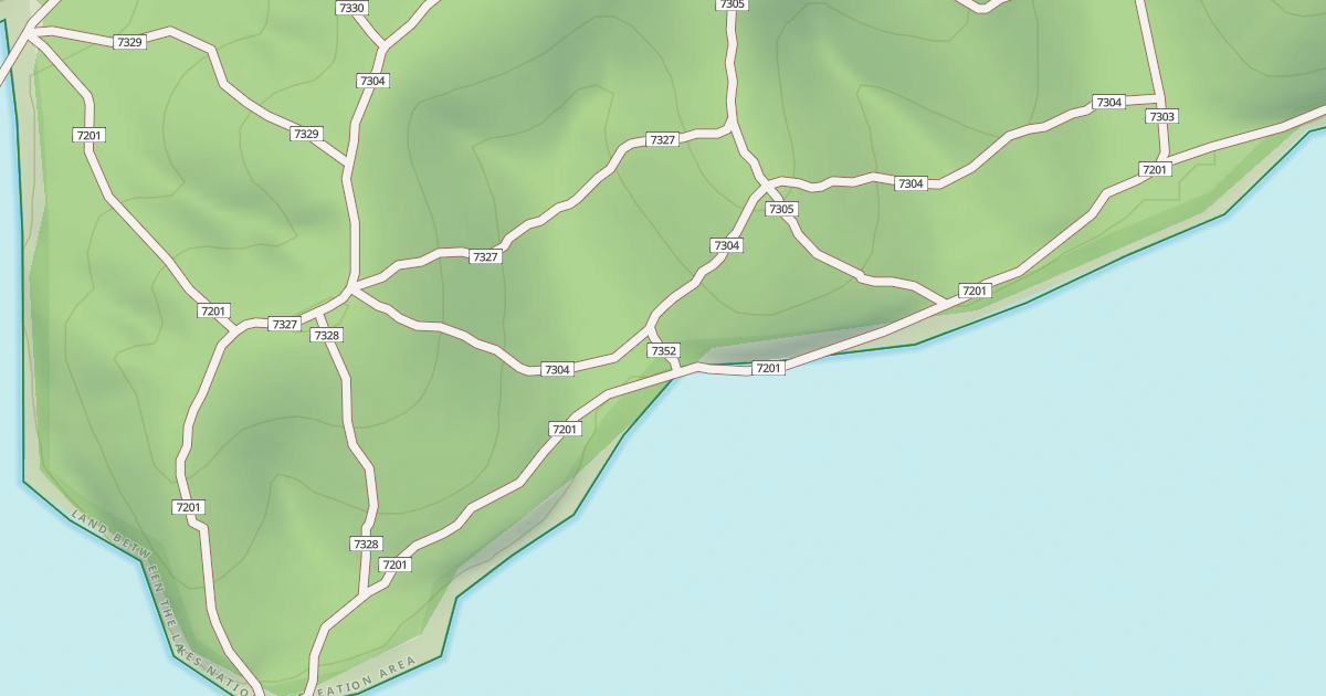 Map preview of USFS Motor Vehicle Use Map Trails 19454
