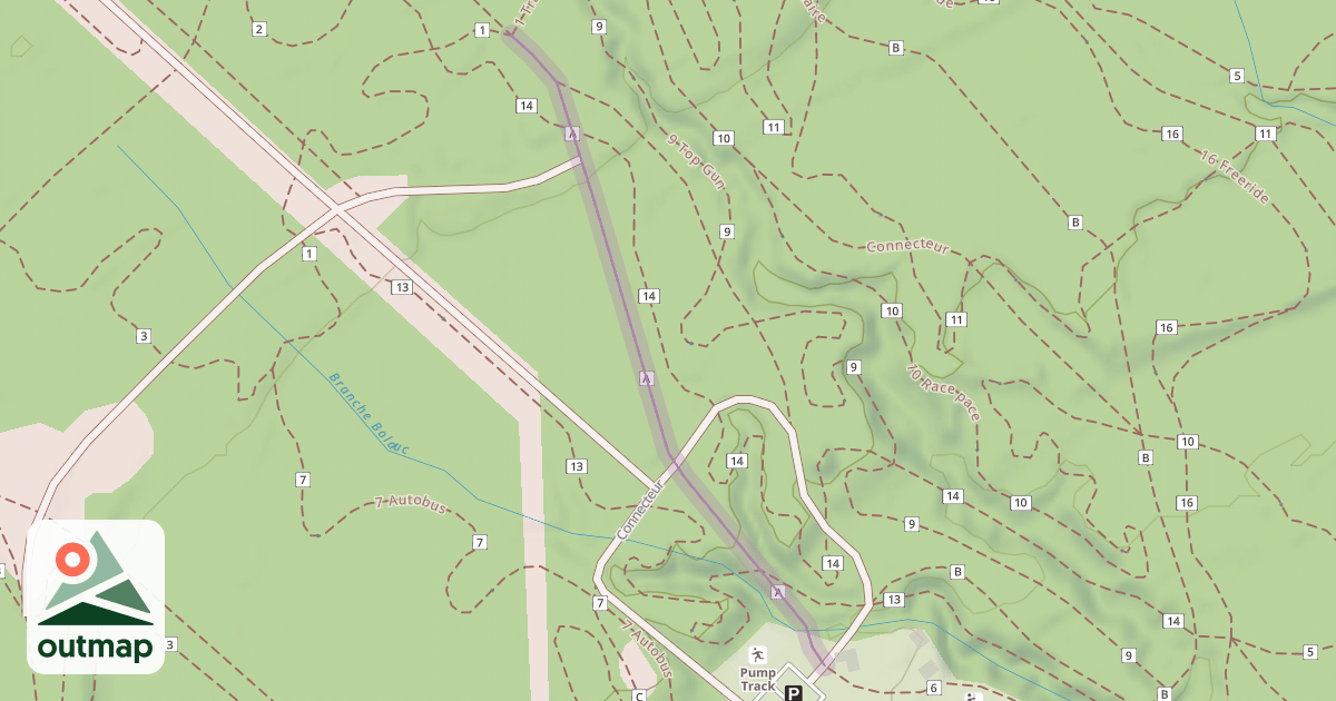 Map of A Remote Pente Principal