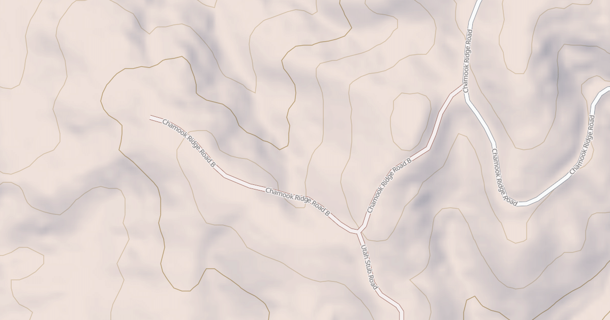Map preview of CHAMOOK RIDGE B