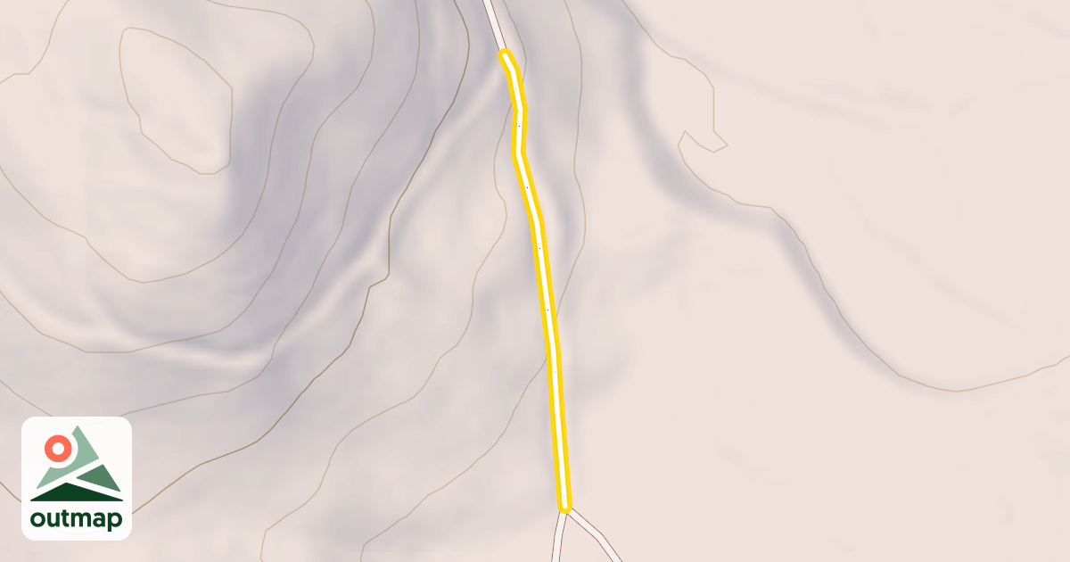 Map of Forest Road 5400-403