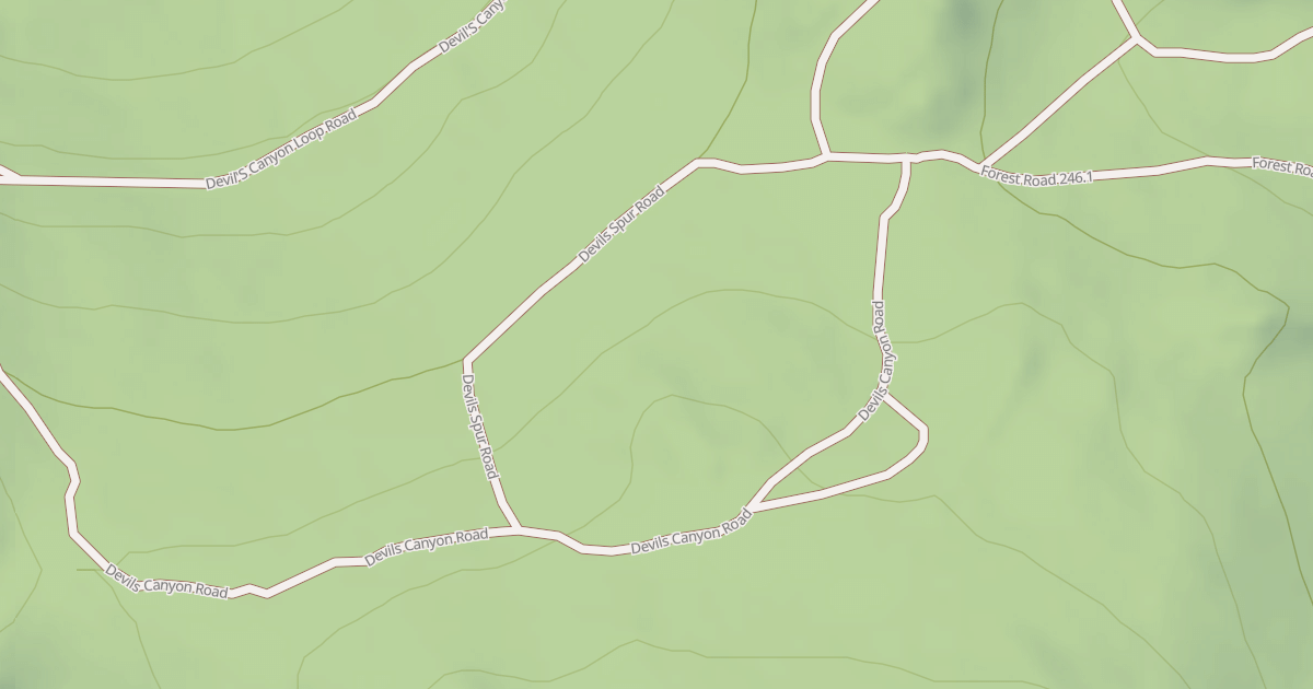 Map preview of DEVILS SPUR