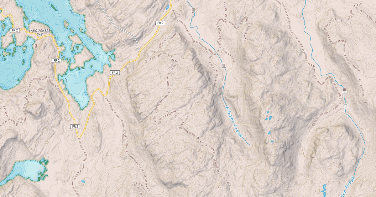 Map preview of FLICKER RIDGE