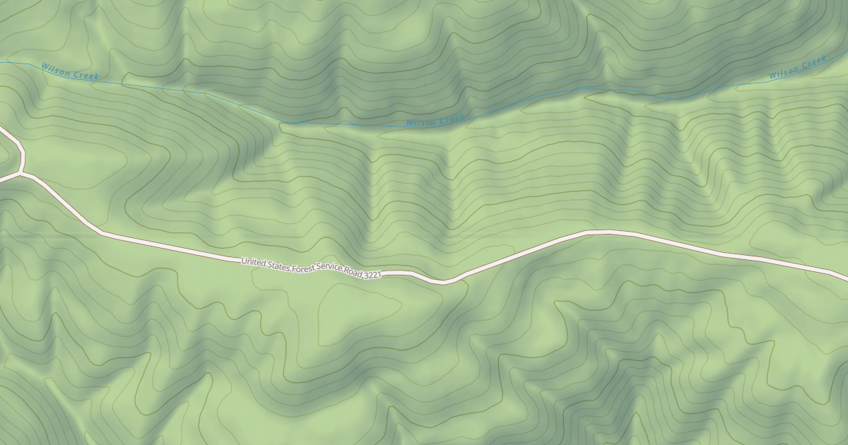 Map preview of USFS Motor Vehicle Use Map Roads {944DF194-CE9C-4ED1-9C20-E5ED1A32C916}
