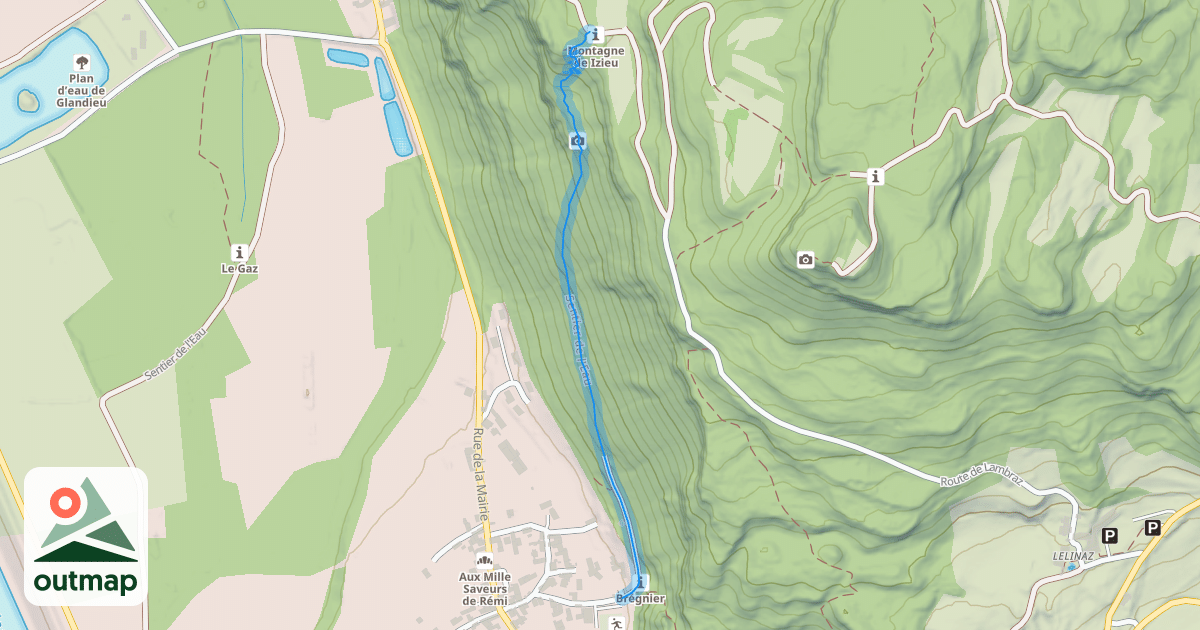 Map of Sentier de l'Eau
