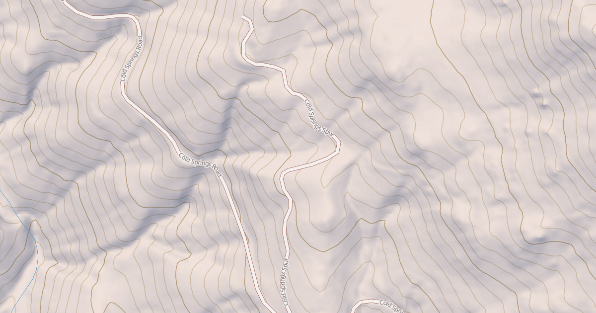 Map preview of COLD SPRINGS