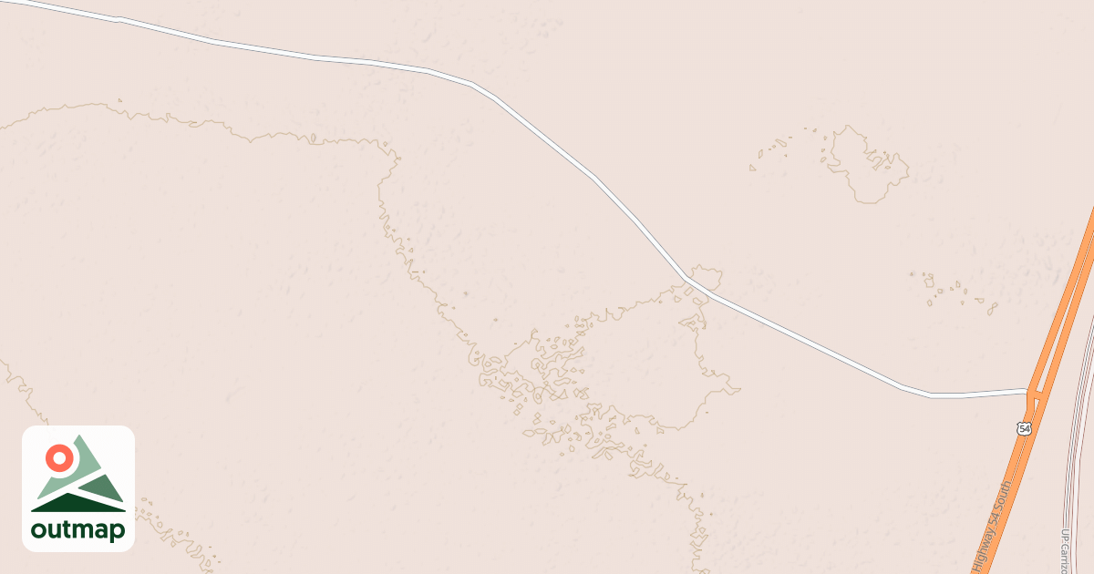 Map of Red Sands Ohv - Trail System