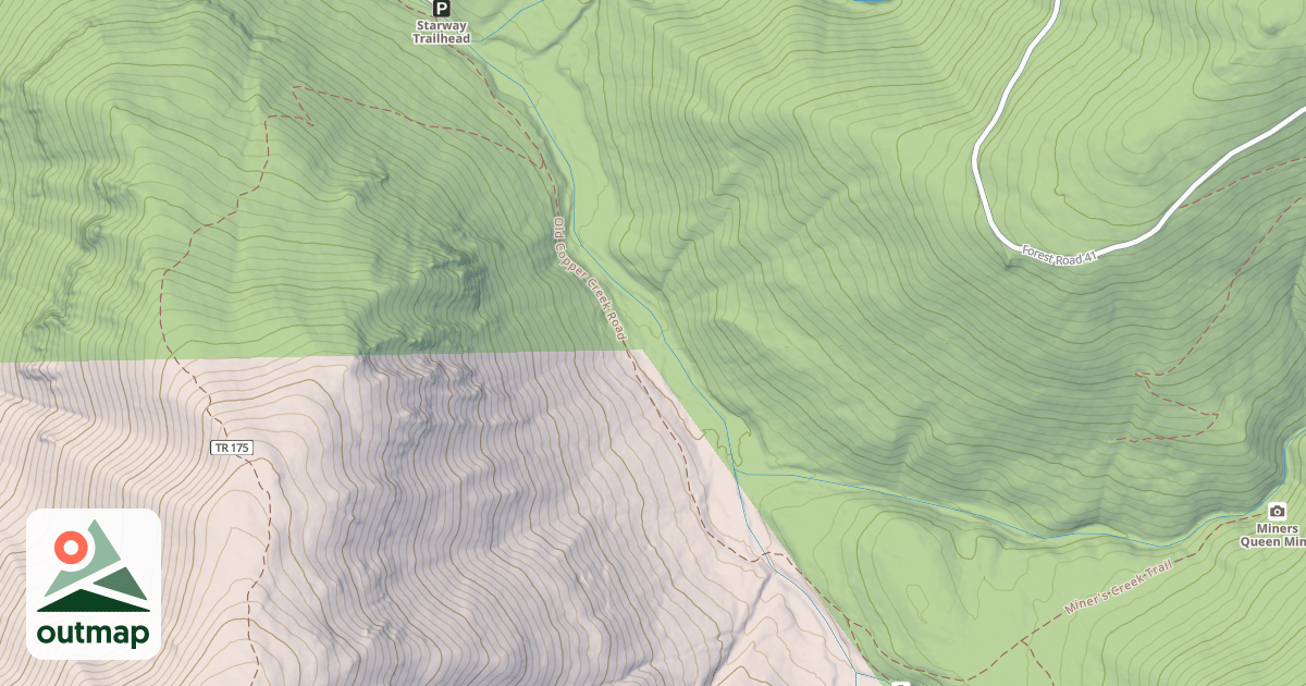 Map of COPPER CR.