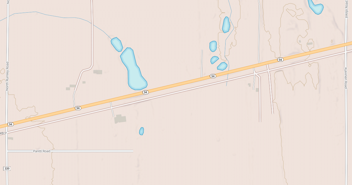 Map preview of Little Lake-chatham Snowmobile Trail