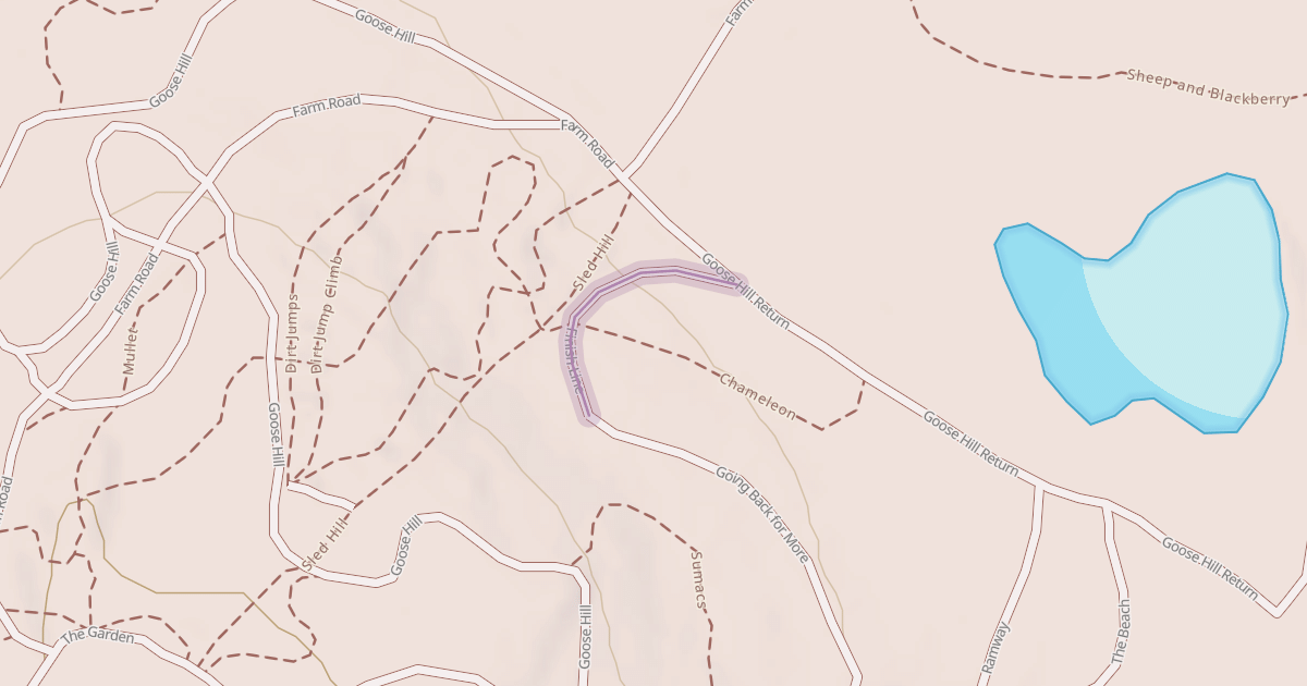 Map preview of Finish Line