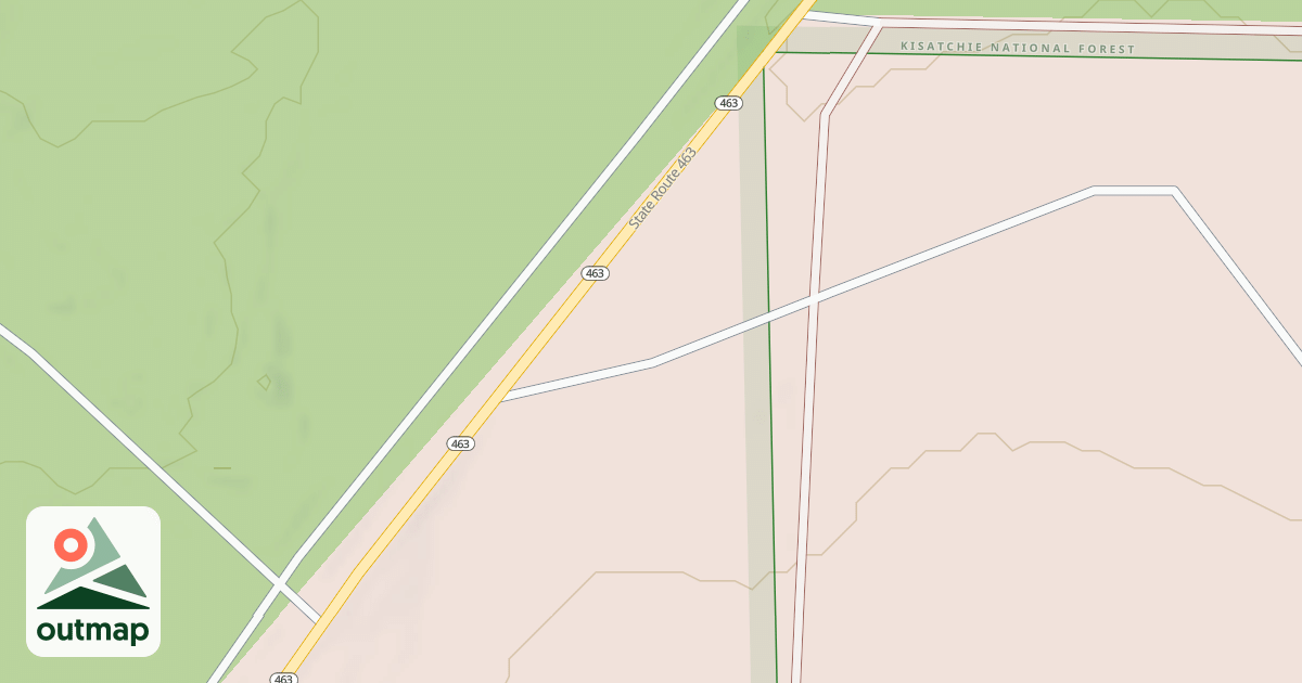Map of USFS Motor Vehicle Use Map Roads {4D0746A0-D0D1-412D-A0BE-45102BE38B22}