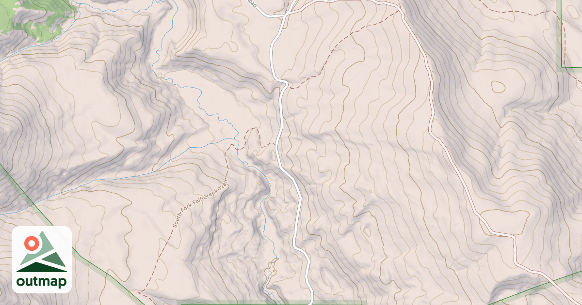 Map of JENSEN RANCH ROAD