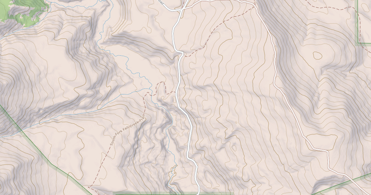 Map preview of JENSEN RANCH ROAD