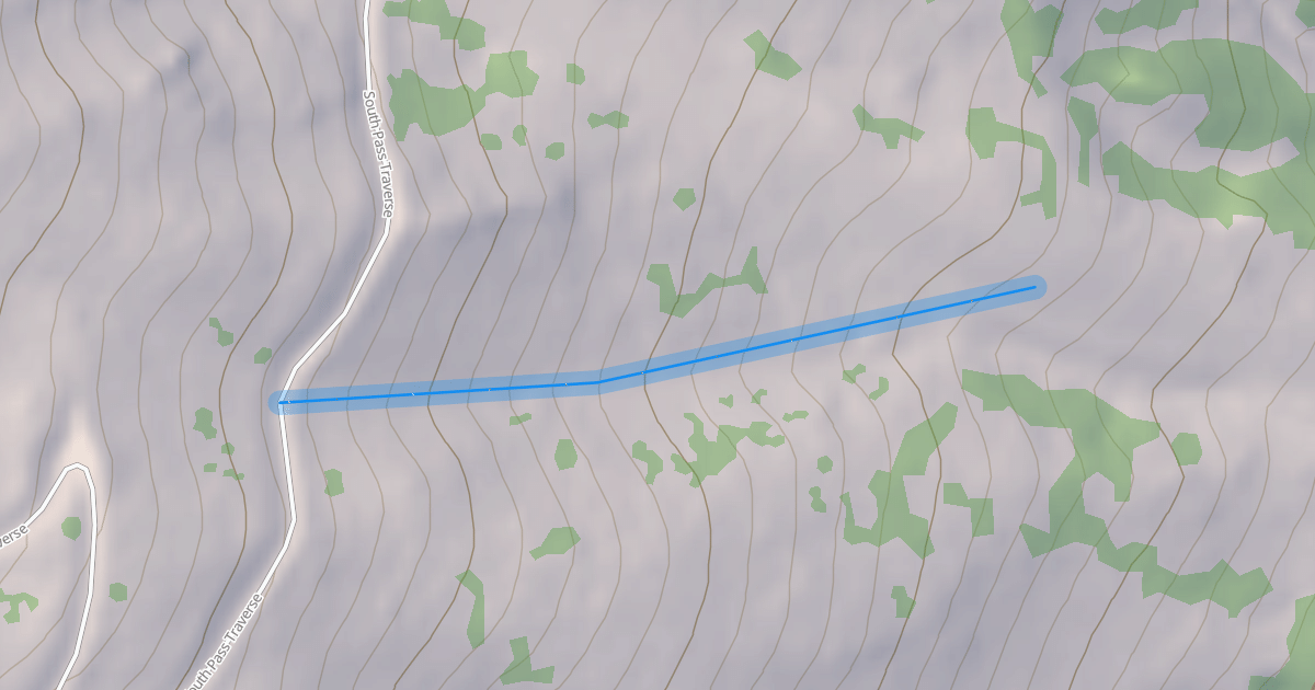 Map preview of Lander Bowl