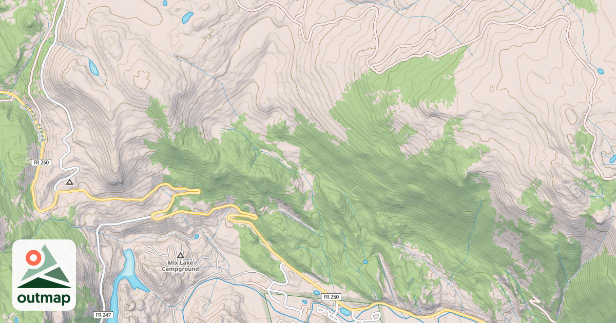 Map of SAWMILL GULCH