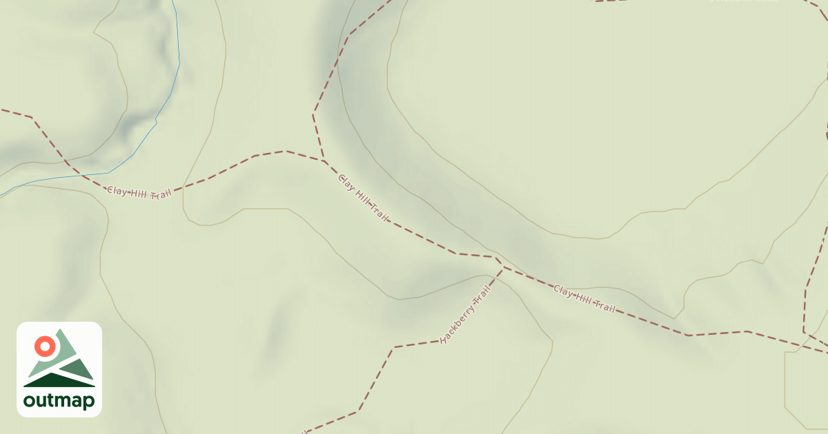 Map of Clay Hill