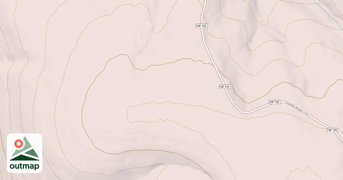 Map of USFS Motor Vehicle Use Map Roads {383ED074-B27C-4452-9DB4-358B2FBBD379}