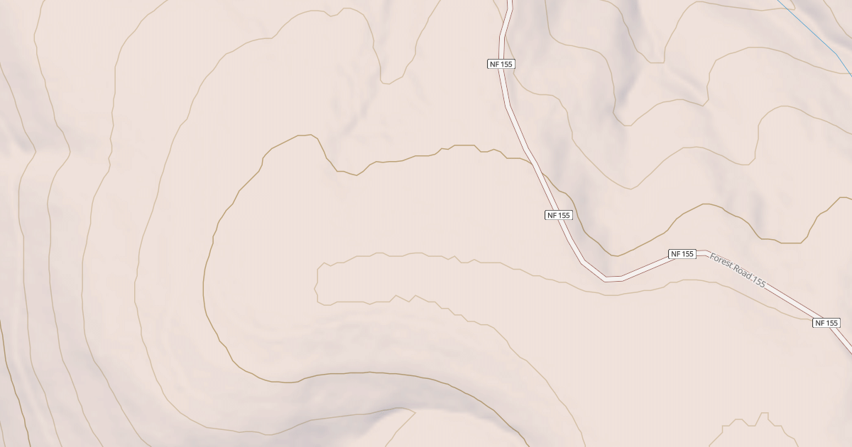 Map preview of USFS Motor Vehicle Use Map Roads {383ED074-B27C-4452-9DB4-358B2FBBD379}