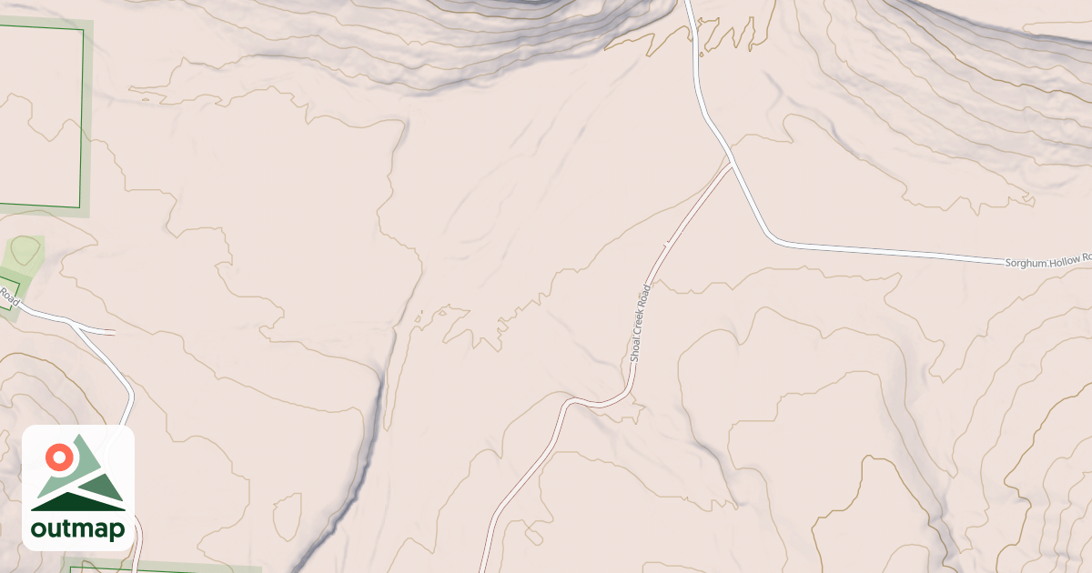 Map of Huckleberry Mtn-Orange