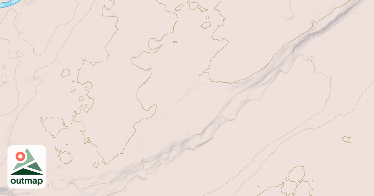 Map of Pine Riders Trail: St. Croix State Forest