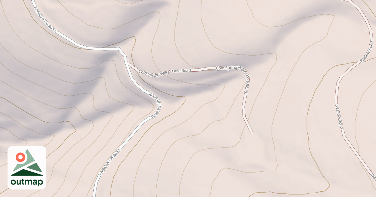 Map of COLD SPRING WATER HOLE