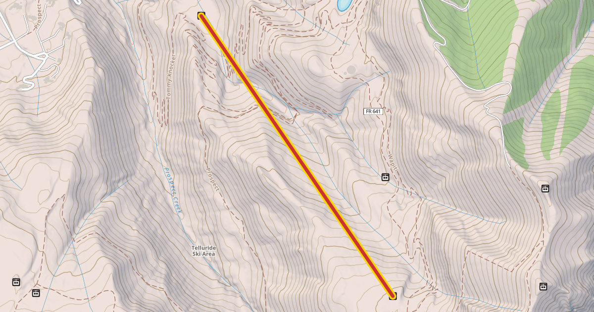 Map preview of Polar Queen Express