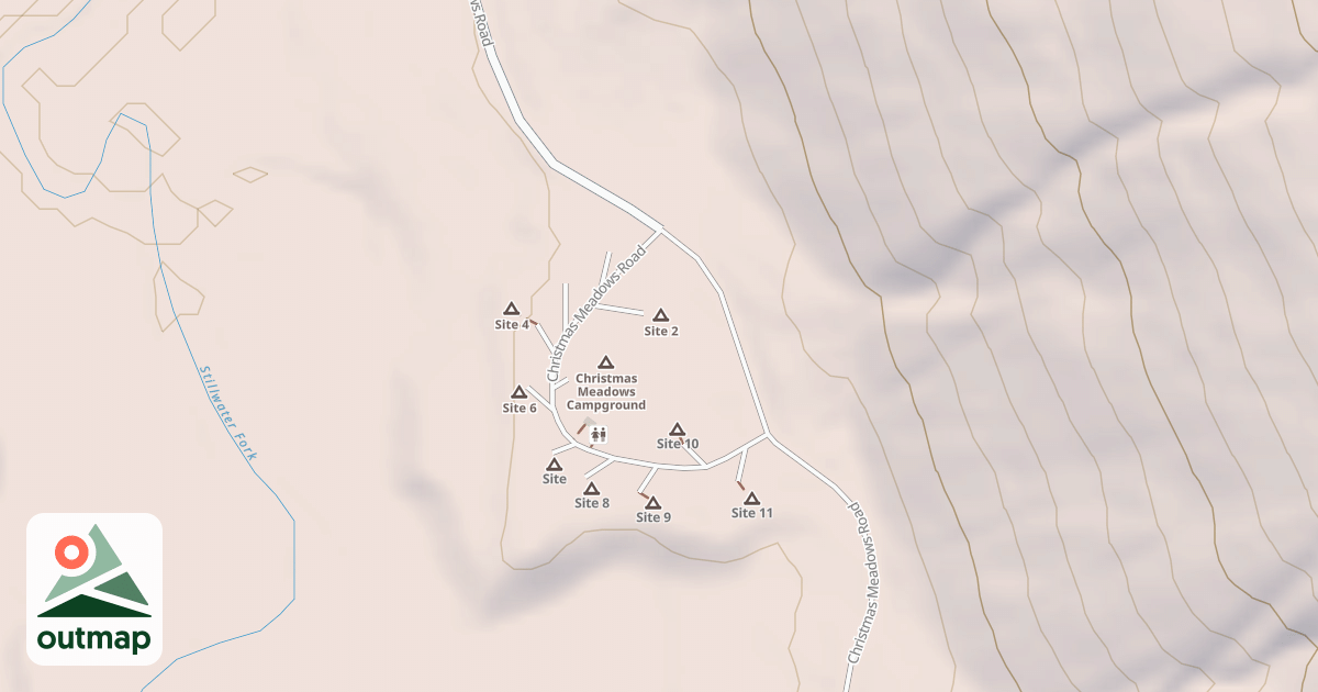 Map of CHRISTMAS MDW CG