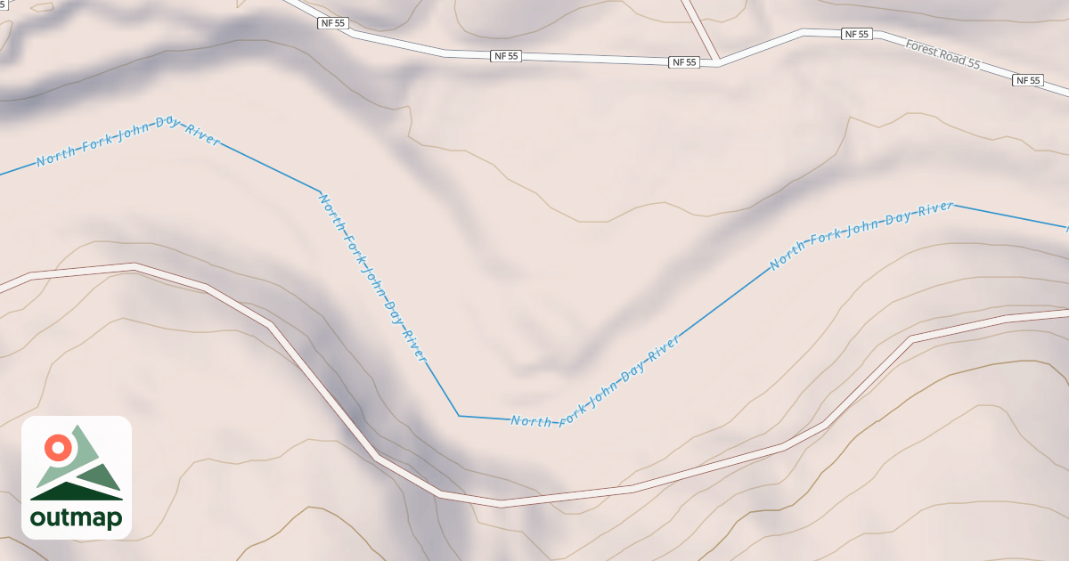 Map of DRIFTWOOD CG