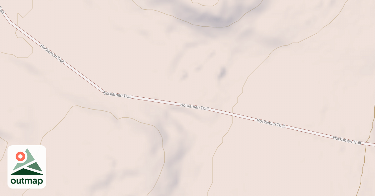 Map of Moose Run Trail