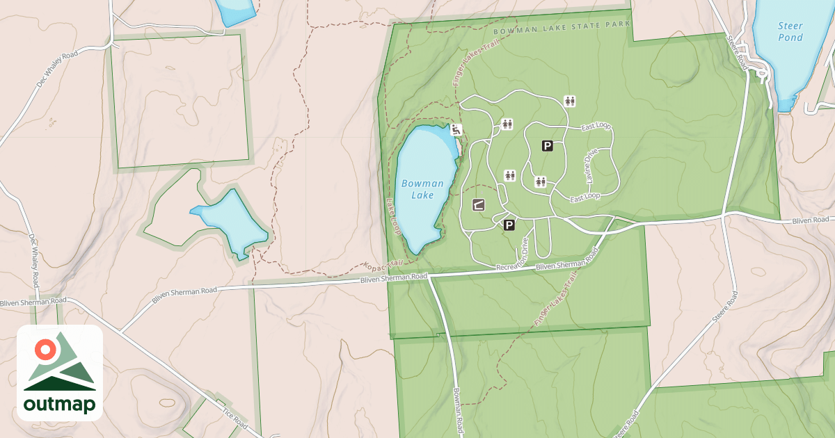 Map of Corridor Trail