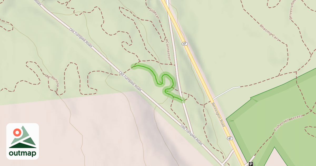 Map of Little Deuce Coupe