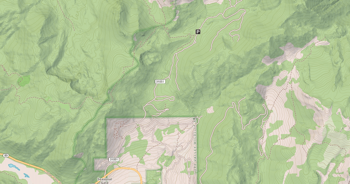 Map preview of HORSE MEADOWS ROAD