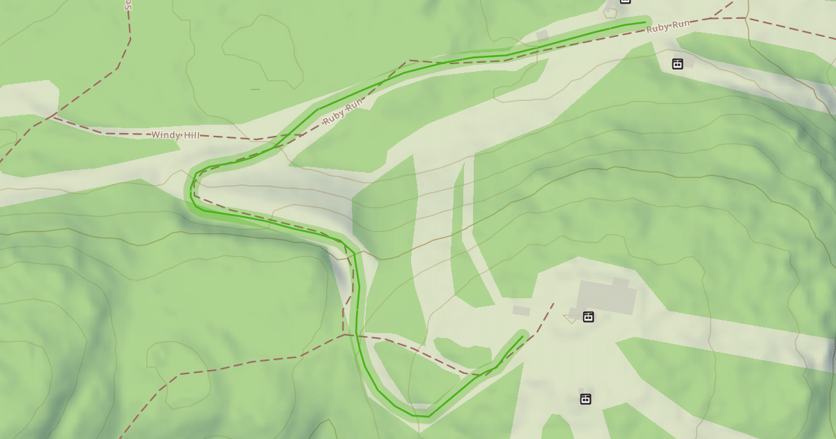 Map preview of Ruby Run