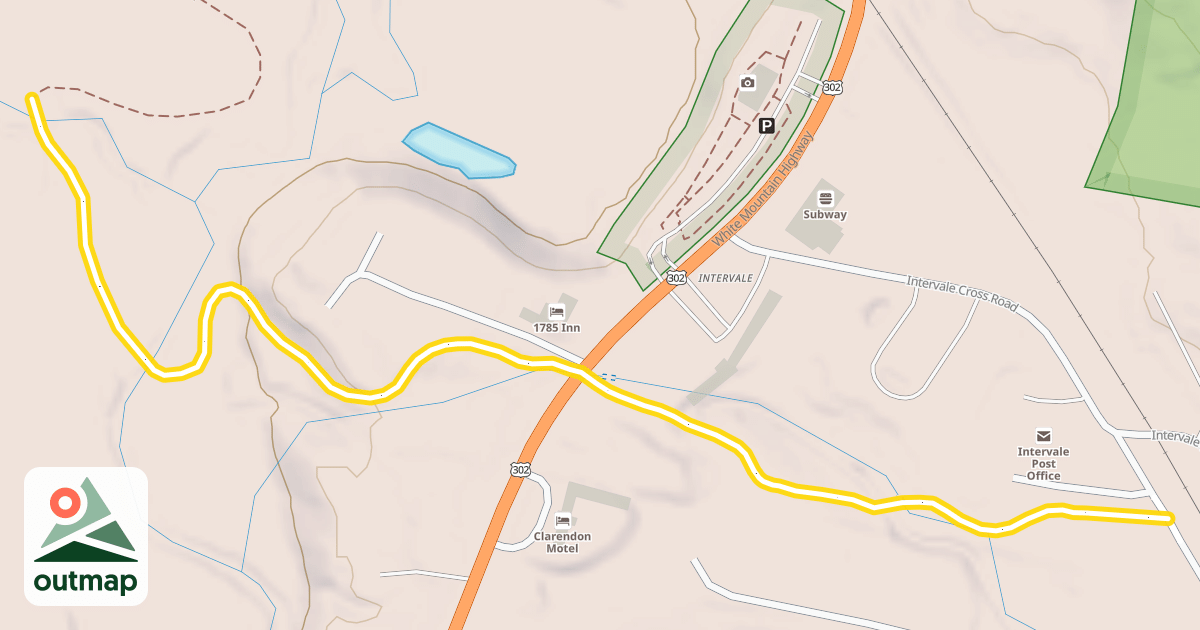 Map of 1785 Trail