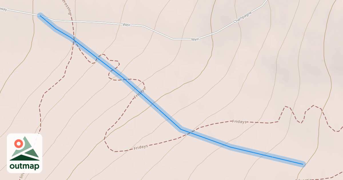 Map of Silvertip Face