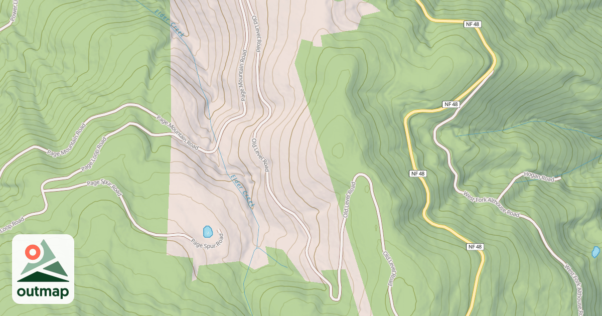 Map of OLD LEVEL