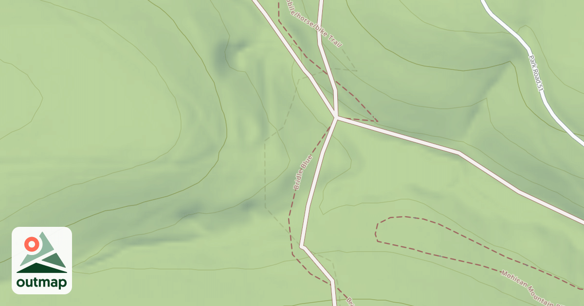 Map of Snowmobile Trail
